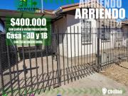 JMV Inmobilia ARRIENDA casa Parque Lantaño Chillán