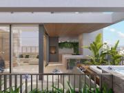 Apartamentos à venda em Ahú, Curitiba | 1 quarto com 91 m²