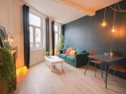 JOLI APPARTEMENT MEUBLE 40M2 VIEUX LILLE MONA2