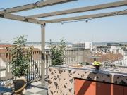 JONN Y möbliertes 2 Zimmerapartment mit Terrasse /... JONN Y möbliertes 2 Zimmerapartment mit Terrasse /...