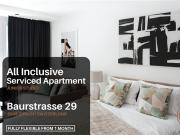JUNIOR STUDIO SERVICED APARTMENT HOCHWERTIG MÖBILIERTES...