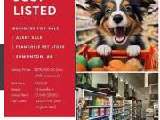 Unique 123 Pet Store Way, Edmonton, AB, T5G 3E5...
