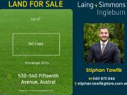 JUST LISTED! Contact Stiphan Tawfik 0411 872 844