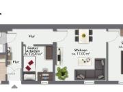 Kaltmiete zzgl. Nebenkosten, for rent at Leipziger...
