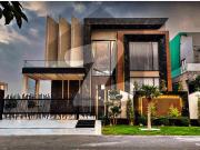Kanal facing park lavish modern bungalow with pool for sale