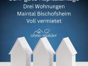 Kapitalanlage 3 Wohnungen, voll vermietet