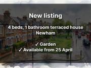 Kempton Road, London E6, 4 bed terraced house to rent,...