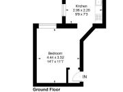 Kensington Gardens Square, London W2, 1 bed flat to...