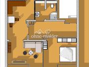 Kernsanierte moderne 2 Zimmer Dachgeschosswohnung Bezug...
