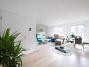 KfW40 QNG Moderne Erdgeschosswohnung mit Garten...