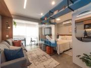 Kitnet, Brooklin, 1 Quarto, 27 m2 São Paulo