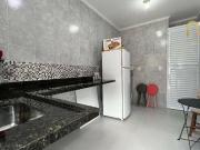 Kitnet em Vila Guilhermina, Praia Grande/SP de 28m² 1...