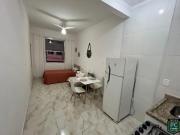 Kitnet mobiliada frente mar à venda Aviação Praia Grande SP