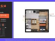 Kitnet / Stúdio para Venda em Curitiba/PR Novo Mundo 1...