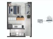 Kitnet / Stúdio para Venda em Florianópolis/SC Centro 1...