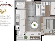 Kitnet / Stúdio para Venda em Londrina/PR Gleba Fazenda...