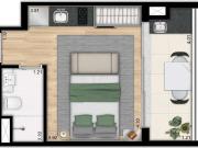 Kitnet / Stúdio para Venda em São Paulo/SP Bela Vista 1...