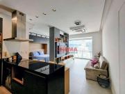 Kitnet / Stúdio para Venda em Santos/SP Pompéia 1 Quartos