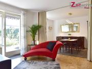 Klassisch möblierte Terrassenwohnung mit Gartennutzung...