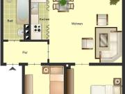 Kleine 3 Zimmer Wohnung mit Dusche in Duisburg Obermeiderich