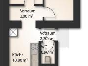 Kleinwohnung in idealer Stadtlage