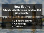 Knightsbridge, London SW1X, 5 bed flat to rent, £23,250...