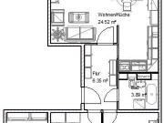 Komfortable kleine 4 Raum Wohnung!