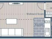 Kompakte 1 Raum Wohnung im Leipziger Westen