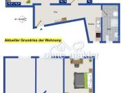 Komplett renovierte 2 Zimmer Wohnung