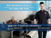KSL Residence Daya 1 Apartment Tmn daya JB Unblocked... KSL Residence Daya 1 Apartment Tmn daya JB Unblocked...