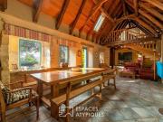 La longère et sa vue imprenable sur la nature...