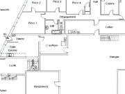 La Terrasse,Batisse de 500m2