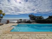 La Turbie Vue panoramique mer Villa avec piscine et jardin