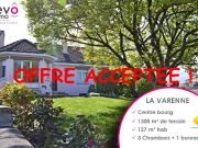 LA VARENNE Bourg / Maison 127m² + grand sous sol + jardin