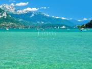 Lac d'Annecy, résidence hôtelière, Murs et FdC, 600 m2