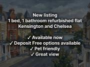 Ladbroke Square, London W11, 1 bed flat to rent, £4,000...