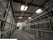 Lagerhalle mit Hochregalen Lütt Immobilien