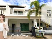 Lahat Bercham Nice 2 Storey Terrace Facing Field With 2...