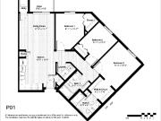 Lakecrest Apartments 3 Bedroom Apartment for Rent at 2...