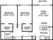 Lakewood Apartments At Lake Merced 2Bed 1Bath #1
