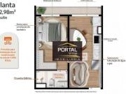 Lançamento! Apartamento com 1 dormitório à venda, 32 m²...
