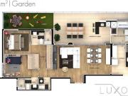 LANÇAMENTO Apartamento Garden de 121m² úteis, 3...