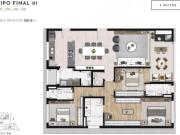 Lançamento Bigorrilho, apartamento com 03 quartos...
