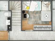 Lançamento na Guilhermina: Sobrado de Frente com 3...