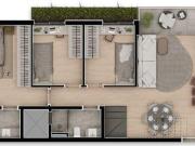 Lançamento Região do Cabral/Boa vista Cobertura 164 m²