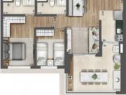 APARTAMENTO EM UM PARAÍSO NO MIOLO DA VILA PRUDENTE