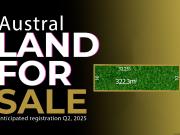 Land For Sale Anticipated registration Q2, 2025