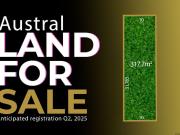 Land For Sale Anticipated registration Q2, 2025