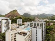 Laranjeiras: Vaga em Apê Silencioso c/ Vista Única do Cristo