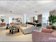 Large open plan apartment with plenty of natural light